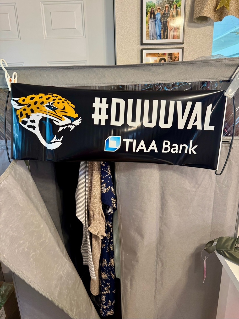 #DUUUVAL Jacksonville Jaguars Banner-Set of 2.